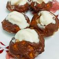 Jyoti Kinkar's cooksnap of when they made मॅंगो आईस्क्रीम विथ चोको पुरी (mango icecream with chocopuri recipe in marathi).