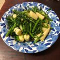 Lin Shu Jhen 的 青江菜拌玉米筍🥬 cooksnap