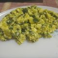 El cooksnap de Martha cuando hizo Zapallitos revueltos con huevo.