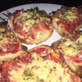 El cooksnap de Sara PA cuando hizo Pan pizza.