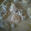 El cooksnap de Lorena cuando hizo Pollo a la hawuaiana.