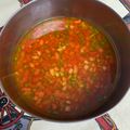 El cooksnap de Andrés Bermeo cuando hizo Salsa criolla.