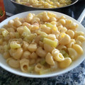 El cooksnap de glurio cuando hizo Tallarines con gambas y calabacin (En blanco) o tagliatelle con gamberi e zucchine.