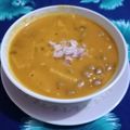 Sapana Kanani's cooksnap of when they made દાળ ઢોકળી (dal dhokli recipe in gujarati).