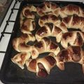 El cooksnap de Anahí cuando hizo Medialunas fáciles.