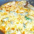 Brunoka Cooksnap-ja, amikor elkészítette a(z) Sült kolbász tejfölös-fokhagymás cukkinivel receptet.