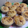 El cooksnap de Estela cuando hizo Muffins de Banana y Coco rellenos de Dulce de Leche.