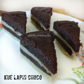 Cooksnap dari Elsa Kemala untuk resep Kue Lapis Coklat Tapioka