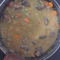 El cooksnap de Pedro Garcia Saez cuando hizo Salsa de ternera con guisantes (Murcia).