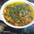 Priya Kotak's cooksnap of when they made Palak Masala Puri.