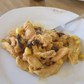 El cooksnap de Mario Rodríguez cuando hizo Pechuga de pollo a la manzana.
