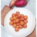 Cooksnap dari Aini mama 2N 2R untuk resep Bola Ubi Kopong isi Keju