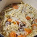 Lauren's cooksnap of when they made My Homemade Chicken and Noodles.