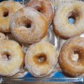 El cooksnap de Lore cuando hizo Donas fritas! Con canela!!!!!.