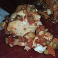 El cooksnap de Victoria Fuhrmann cuando hizo Pechuga de pollo a la portuguesa versión express y light.