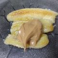 El cooksnap de Alejandra Lambertini cuando hizo Banana al Rum.