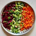Ankita Tank Parmar's cooksnap of when they made હેલ્ધી કલરફૂલ સલાડ (Healthy Colorful Salad Recipe In Gujarati).