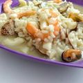 El cooksnap de Carol Salamero cuando hizo Risotto de mar.