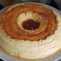 El cooksnap de Anab cuando hizo Flan casero con huevos caseros de mi abuela.