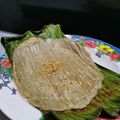 Cooksnap Nur Nadiah semasa beliau membuat Lempeng pisang.