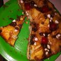 El cooksnap de Verónica Carrasco cuando hizo Rosca de pascua rellena.
