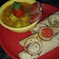 Jyoti Bansal's cooksnap of when they made Gatte ki sabji.