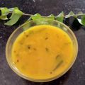 Mudra Smeet Mankad's cooksnap of when they made તુવેર દાળ નું ઓસામણ (Tuver Dal Osaman Recipe In Gujarati).