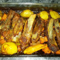 El cooksnap de Olga Maribel Pedreros Portiño cuando hizo Costillas de cerdo al horno.