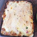 El cooksnap de Erika cuando hizo Lasagna de carne y verdura.