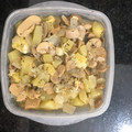 El cooksnap de Malagueña salerosa cuando hizo Calabacín con champiñones salteados.