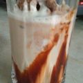 Krupa Kapadia Shah's cooksnap of when they made Coffee Ice Cream shake.