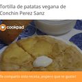 El cooksnap de Conchin Perez Sanz cuando hizo Tortilla de patatas vegana.