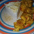 El cooksnap de Hu Lanzi cuando hizo Pollo masala con arroz.
