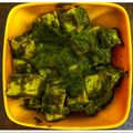 Meenakshi Ramesh's cooksnap of when they made பாலக் பன்னீர்/ palak paneer recipe in tamil.