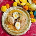 Payel Das Roy's cooksnap of when they made Malai Egg Curry.