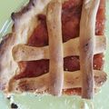 El cooksnap de Laura cuando hizo Pastafrola de membrillo.