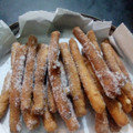 El cooksnap de Marinela Larrosa cuando hizo Churros fáciles rústicos (Sin churrera ni manga).