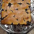Cooksnap Kamaruddin Jusoh semasa beliau membuat Kek Blueberry Yogurt (Tanpa Butter).