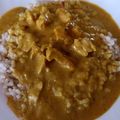 El cooksnap de Melody cuando hizo Pollo al curry con leche de coco.