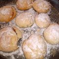 El cooksnap de Florencia De bonis cuando hizo Miguelitos (pan de leche).