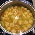 Záborszky Ilona Cooksnap-ja, amikor elkészítette a(z) Sajtgombóc leves receptet.
