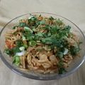 Kshama Himesh Upadhyay's cooksnap of when they made વેજ તવા પુલાવ (Veg Tava Pulao Recipe In Gujarati).