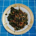 Cooksnap dari Weni Firmansyah untuk resep Tumis Pedas Daun Singkong