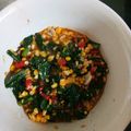 Cooksnap dari Inahh Sakinahh Part III untuk resep Tumis sajawo (sawi, jagung, wortel)