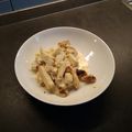 El cooksnap de Mariana Nardini cuando hizo Merluza a la crema de  roquefort.