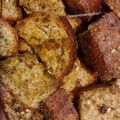 Christina T's cooksnap of when they made Za’tar croutons.