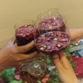 El cooksnap de Flor Rocha cuando hizo Clericot fácil con frambuesas🍷.