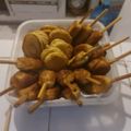 El cooksnap de Violeta Molina cuando hizo Corn dogs  tipo Ale.