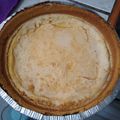 El cooksnap de JenySakura cuando hizo Pay de queso philadelphia.