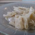 El cooksnap de Delfi Martínez cuando hizo "Macarrones con queso".